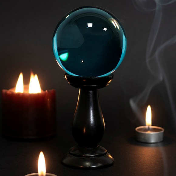 Gorgeous Fortune Teller's Crystal Ball with Stand - Picture 10 of 13